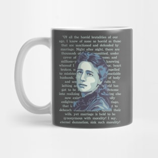 Victoria Woodhull Portrait and Quote Mug